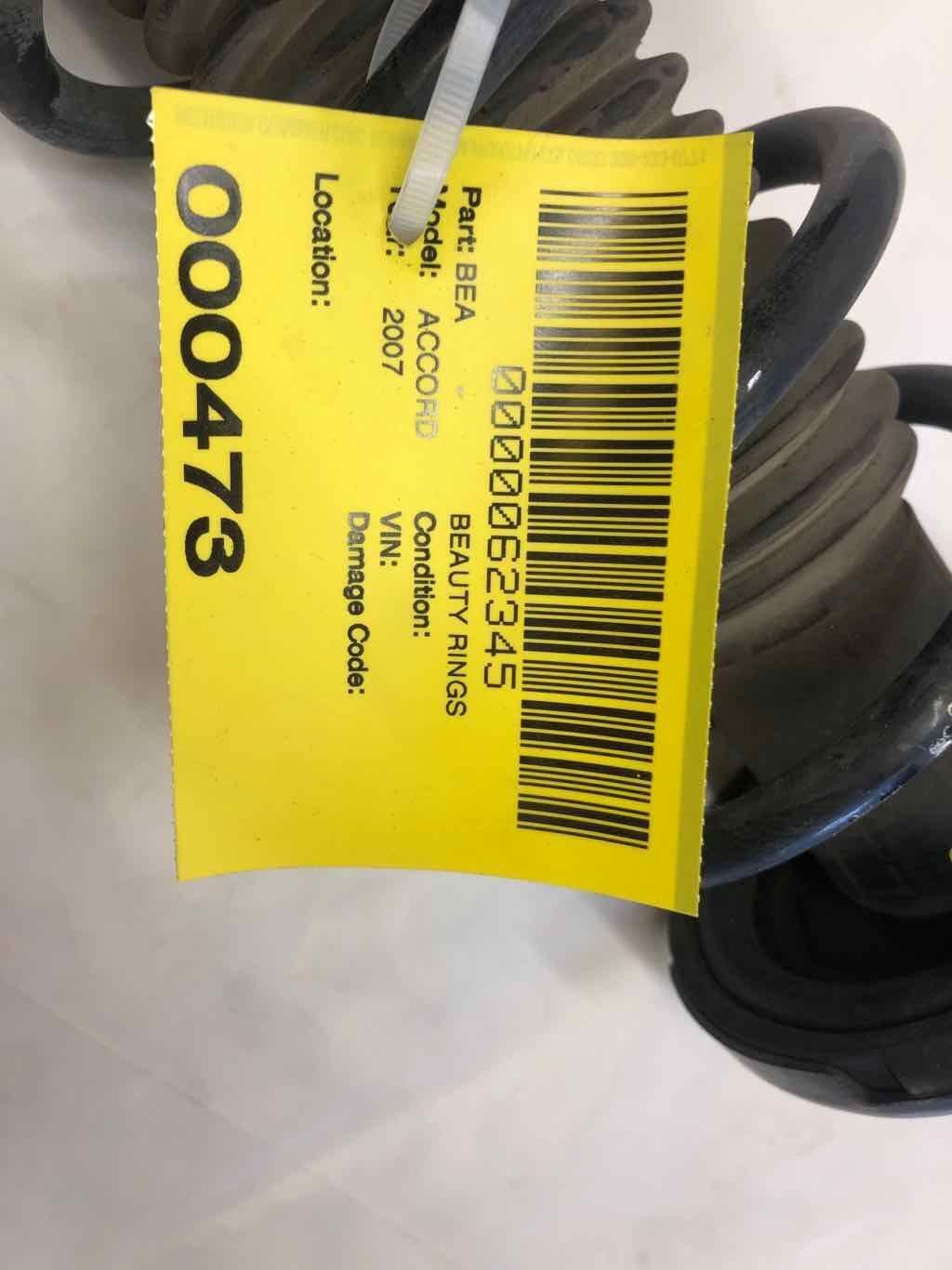 2003 - 2007 HONDA ACCORD Rear Suspension Strut Assembly Right Passenger Side OEM