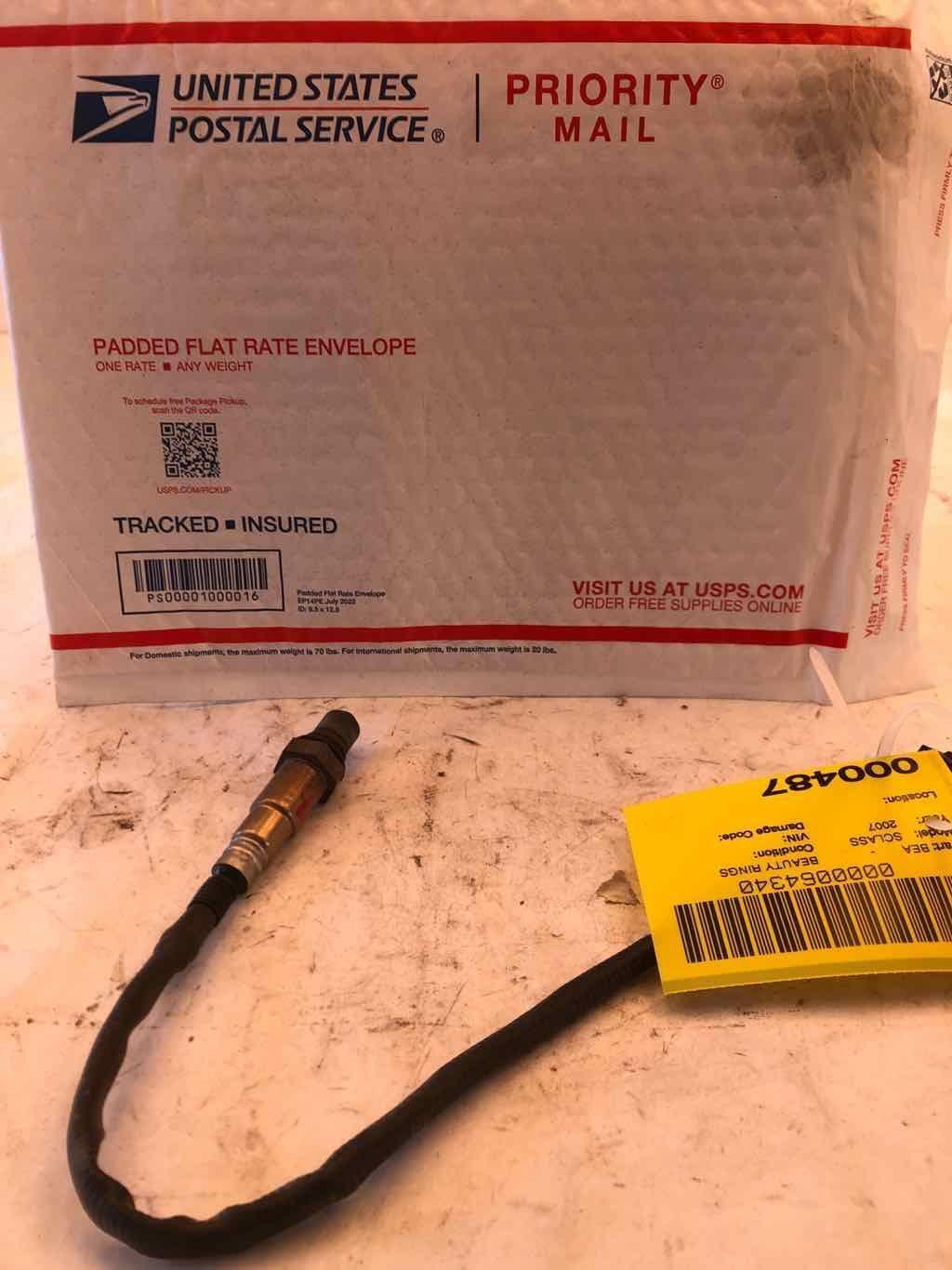 2007 MERCEDES BENZ S550 5.5L Rear Sensor For Oxygen Right Passenger Side OEM