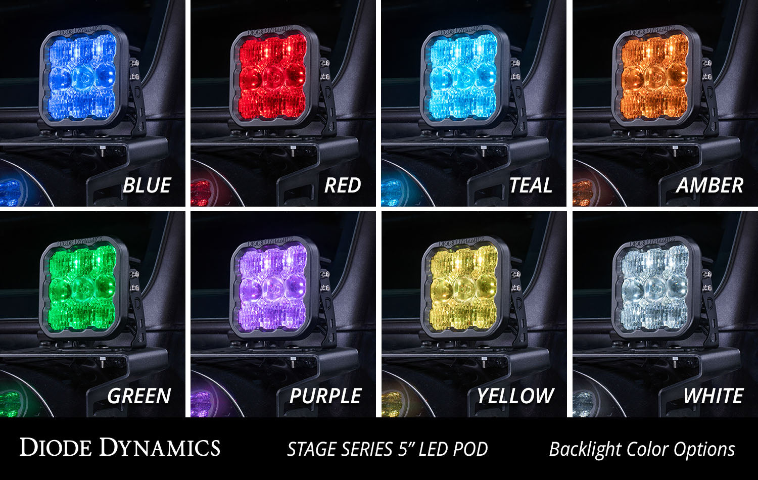 Diode Dynamics SS5 Pro White Spot Single LED Pod DD6774S