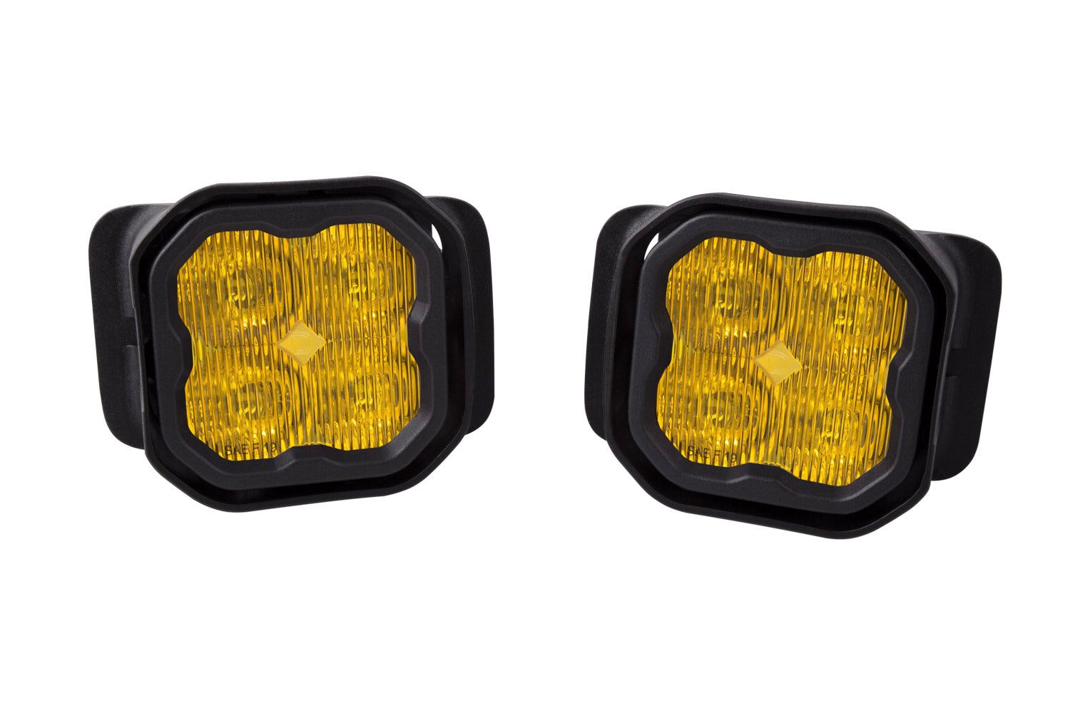 Diode Dynamics SS3 Pro ABL Yellow SAE Fog Type F2 Kit DD7016