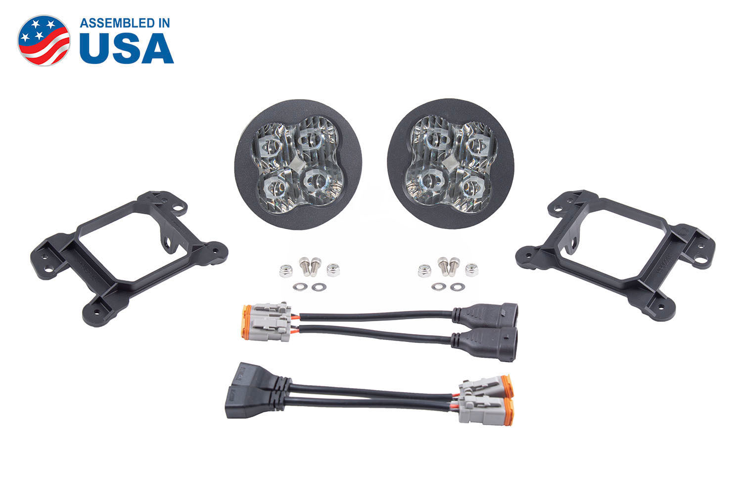 Diode Dynamics SS3 Pro ABL White SAE Fog Type M Kit DD7047